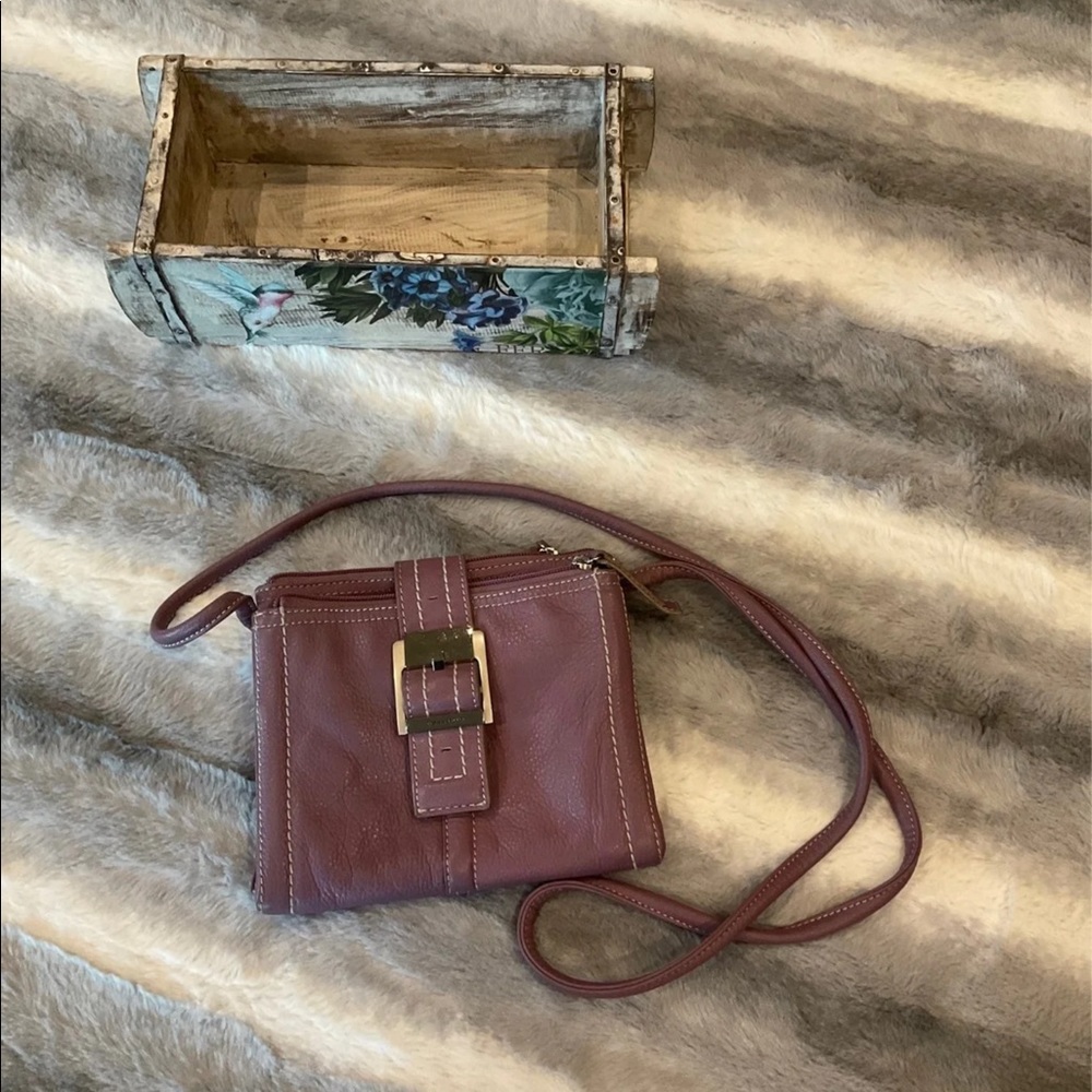 Tignanello Crossbody Bag Lavender Purple
